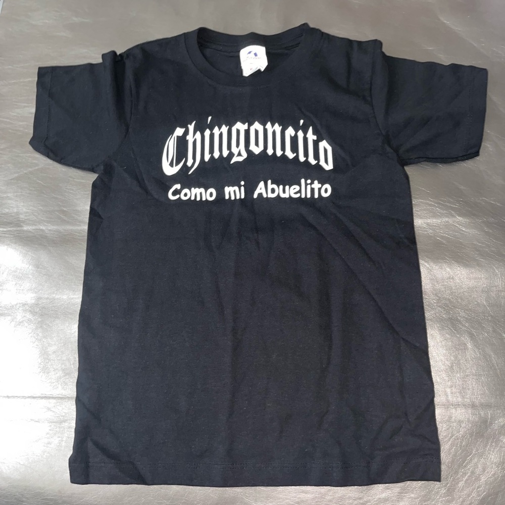NWOT- Kids Large Black Graphic T-Shirt
